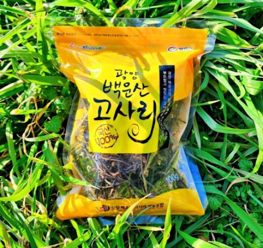 서기네농산물의 전라남도 생고사리 100g: 건강을 담은 자연의 선물